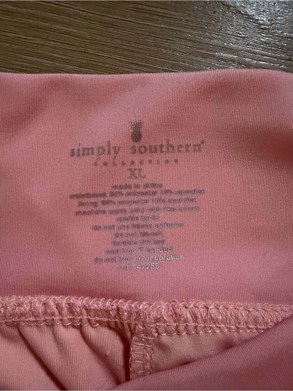SIMPLY SOUTHERN Scallop Hemmed Athletic Shorts EUC - Picture 8 of 9